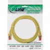 Cable de red InLine S/FTP PiMF Cat.6 250MHz PVC CCA amarillo 0,5m