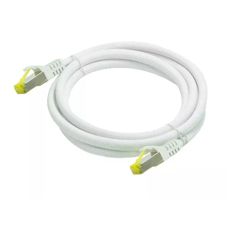 Cable de red Python 8070PY-075W RJ-45 Cat7 7,5 m blanco