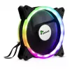 Inter-Tech Argus RS-04 set de ventiladores RGB, 3x 120 mm con tira LED de 50 cm y mando a distancia, negro