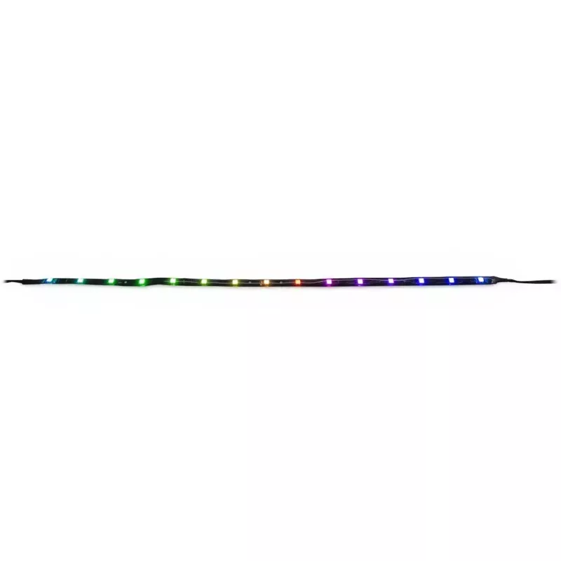 Inter-Tech Argus RS-04 set de ventiladores RGB, 3x 120 mm con tira LED de 50 cm y mando a distancia, negro