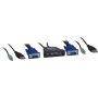 Conmutador KVM Inter-Tech KVM-LS-21JA negro