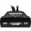 Conmutador KVM Inter-Tech KVM-LS-21DA DVI