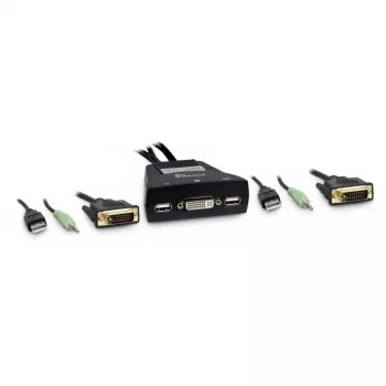 Conmutador KVM Inter-Tech KVM-LS-21DA DVI