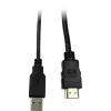 Conmutador KVM Inter-Tech AS-9108HA para montaje en rack negro