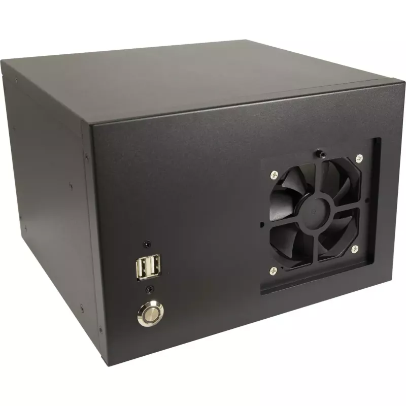 Caja de PC Inter-Tech S31B semitorre negra
