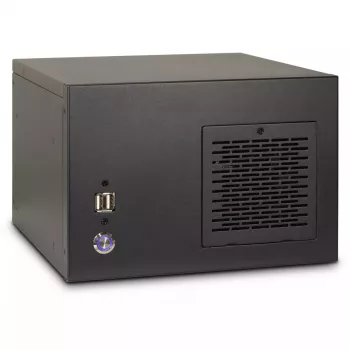 Caja de PC Inter-Tech S31B semitorre negra