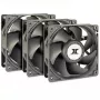 Ventilador Inter-Tech 88887368 sistema de refrigeración para PC 12 cm negro 3 uds.