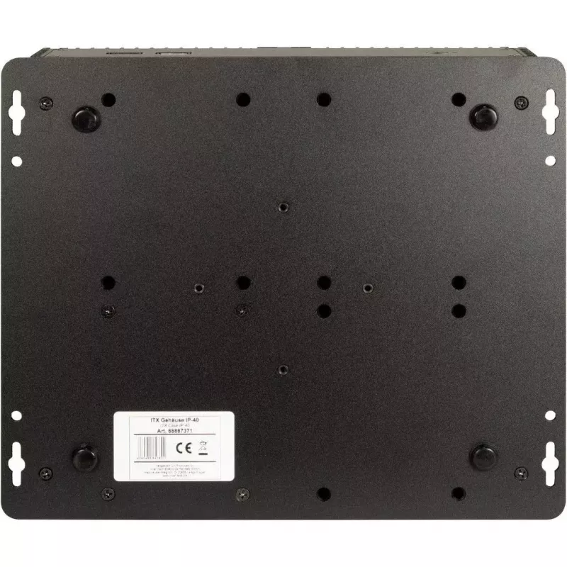 Caja de PC Inter-Tech IP-40 Small Form Factor negra