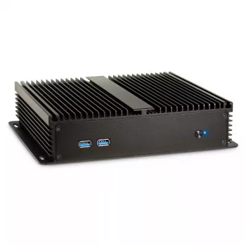 Caja de PC Inter-Tech IP-40 Small Form Factor negra