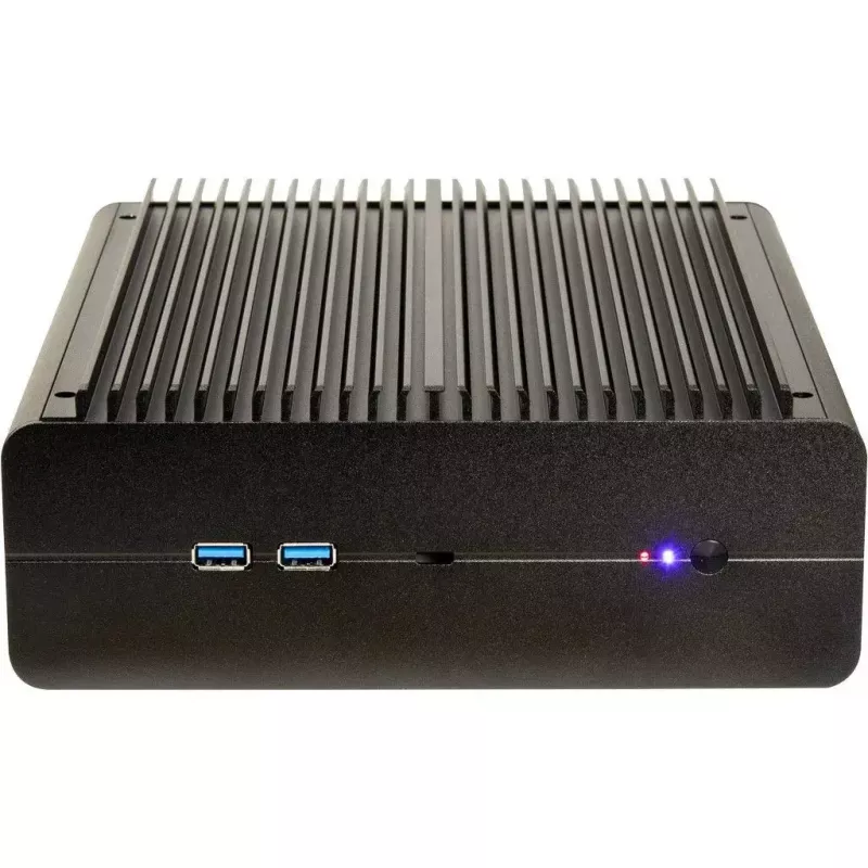 Caja de PC Inter-Tech IP-60 Small Form Factor negra