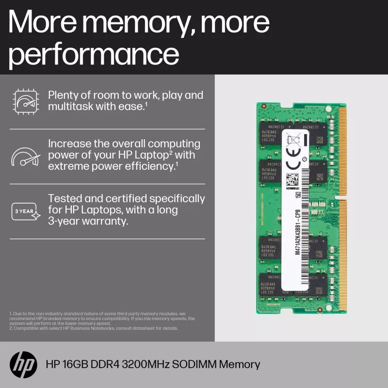 Módulo de memoria HP 16GB DDR4 3200 SODIMM
