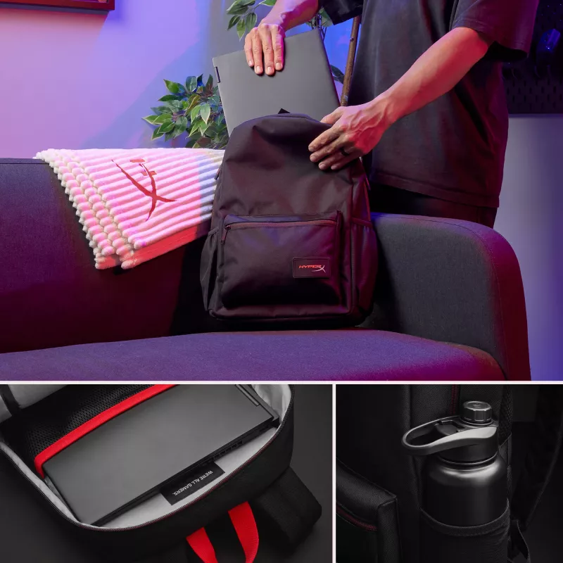 Mochila HyperX Delta, mochila, 498 g