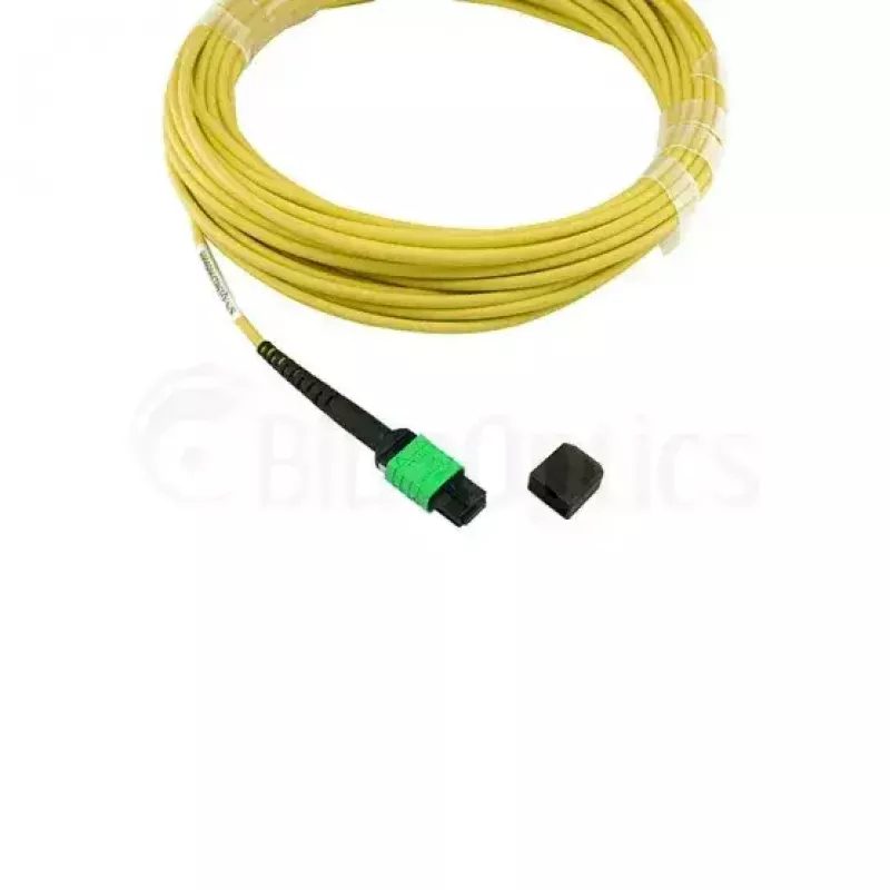 Cable de fibra óptica BlueOptics InfiniBand 5 m MTP 4x LC Verde