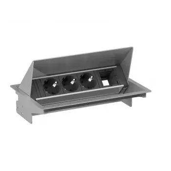 Toma de corriente Bachmann Coneo Set Gris