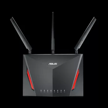 Router Wi-Fi de sobremesa ASUS RT-AC2900, doble banda 2,4/5 GHz, Wi‑Fi 5 (802.11ac), 2917 Mbit/s, Gigabit Ethernet, 4 puertos LAN, USB, 4 antenas