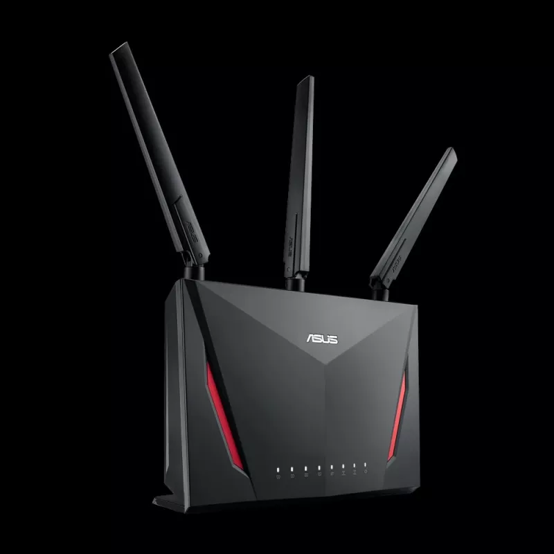 ASUS RT-AC2900 router inalámbrico, switch de 4 puertos