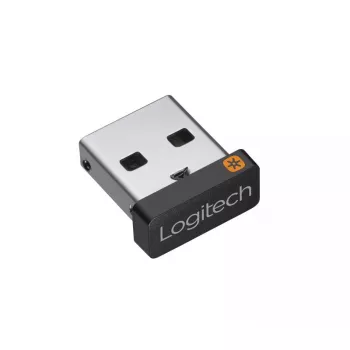 Receptor USB Logitech USB Unifying Receiver 910-005235 Negro Plata