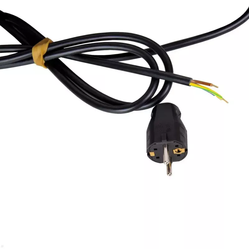 Cable alargador Bachmann CASIA 2 2m 3 tomas interior negro