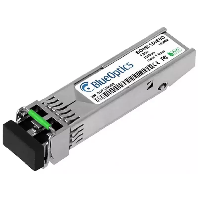 Módulo transceptor SFP BlueOptics 942 119-001-BO 1250 Mbit/s plata