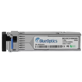 Transceptor SFP BlueOptics 942 207-001-BO 1250 Mbit/s fibra óptica