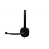 Logitech H151 auriculares estéreo con micrófono con cancelación de ruido, con cable, negro