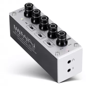 InLine AmpEQ móvil, Tri-Tone Hi-Res AUDIO preamplificador y amplificador para auriculares, 3,5 mm estéreo
