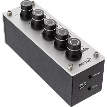 InLine AmpEQ móvil, Tri-Tone Hi-Res AUDIO preamplificador y amplificador para auriculares, 3,5 mm estéreo