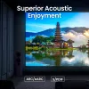 Proyector BenQ W5850 con objetivo estándar 2600 ANSI Lumen DLP UHD 4K (3840x2160) 3D negro