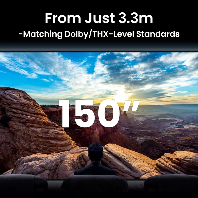 Proyector BenQ W5850 con objetivo estándar 2600 ANSI Lumen DLP UHD 4K (3840x2160) 3D negro