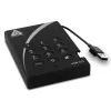 Disco duro externo Apricorn 500GB USB 3.2 Aegis Padlock