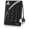 Disco duro externo Apricorn 500GB USB 3.2 Aegis Padlock