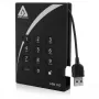 Disco duro externo Apricorn 500GB USB 3.2 Aegis Padlock