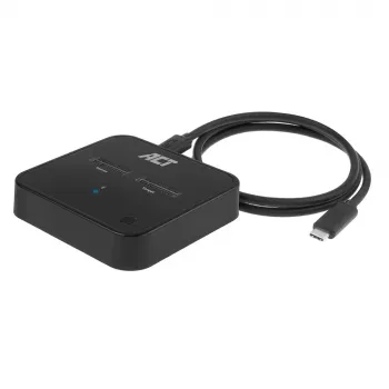 Estación de clonado con doble docking para SSD M.2 NVMe/PCIe ACT, USB-C 3.2 Gen2