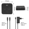 Estación de clonado con doble docking para SSD M.2 NVMe/PCIe ACT, USB-C 3.2 Gen2