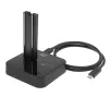 Estación de clonado con doble docking para SSD M.2 NVMe/PCIe ACT, USB-C 3.2 Gen2