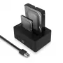 Docking station doble para HDD/SSD SATA de 2,5
