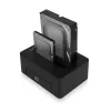 Docking station doble para HDD/SSD SATA de 2,5