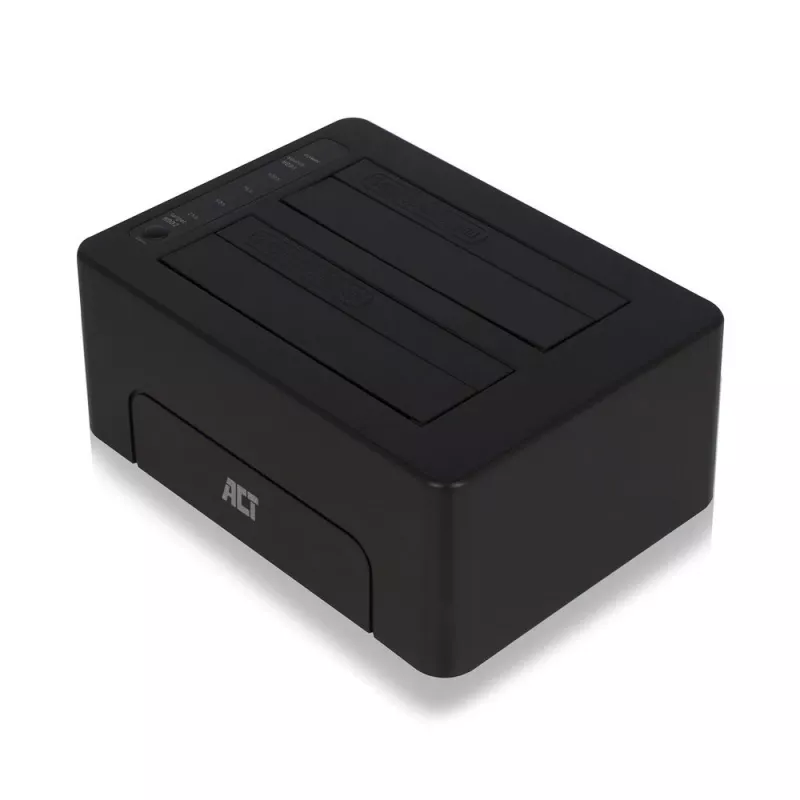 Docking station doble para HDD/SSD SATA de 2,5