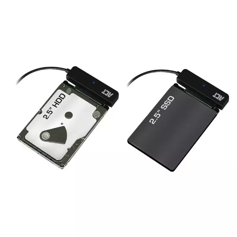 Cable adaptador USB-C ACT para disco/SSD SATA de 2,5 inch AC1525 0,15 m negro
