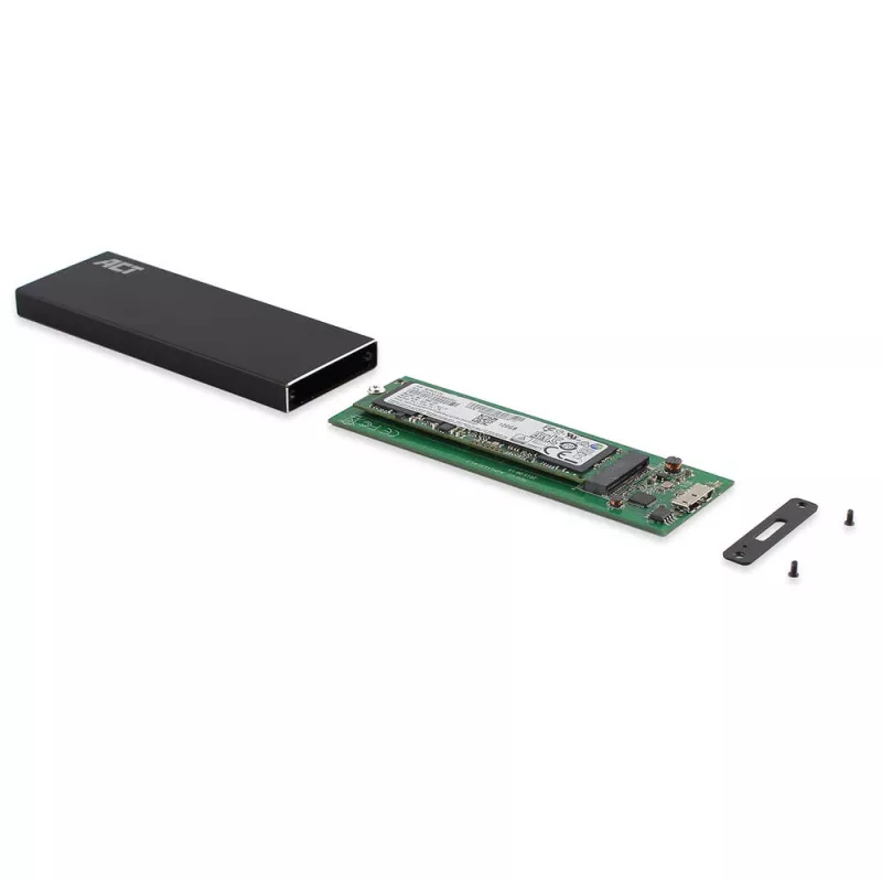 Carcasa SSD ACT M.2 USB 3.2 Gen1 negro 5 Gbit/s