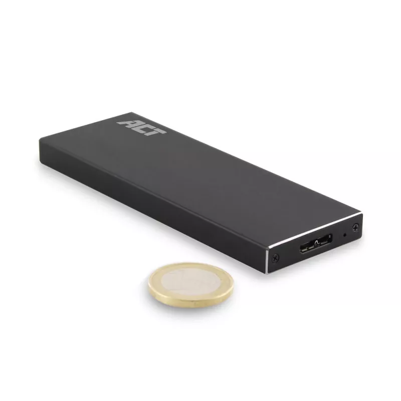 Carcasa SSD ACT M.2 USB 3.2 Gen1 negro 5 Gbit/s