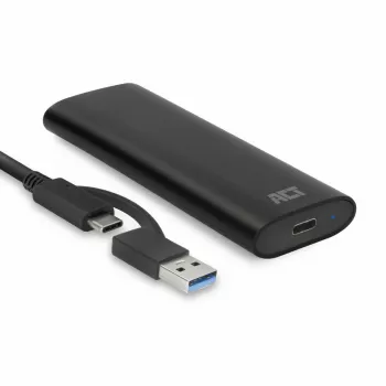 Carcasa SSD ACT AC1615 USB-C M.2 NVMe PCIe 10 Gbit/s negro