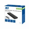 Carcasa SSD ACT AC1615 USB-C M.2 NVMe PCIe 10 Gbit/s negro