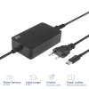Cargador de portátil USB-C ACT con perfiles Power Delivery 65 W, portátil, interior, 100–240 V, 50/60 Hz, 65 W, 5–20 V