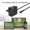 Fuente de alimentación para portátil USB-C ACT 65W con perfiles Power Delivery, 2 metros