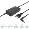 Cargador slim para portátil ACT AC2055 de 65 W, para portátiles de hasta 15,6 pulgadas, 8 puntas, 3 m, negro
