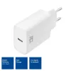 Adaptador de carga USB-C compacto ACT 20W carga rápida interior universal blanco
