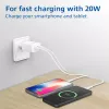 Cargador USB-C y USB-A ACT 20 W con Power Delivery PPS, Quick Charge, GaNFast