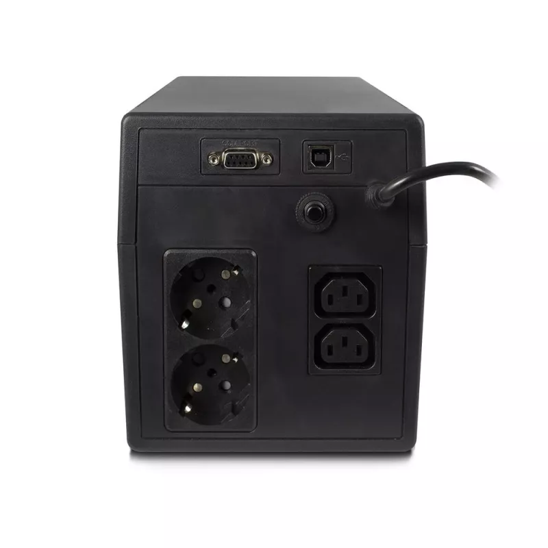 SAI Line Interactive ACT 1000VA - 600W con AVR, pantalla LCD