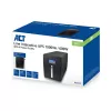 SAI Line Interactive ACT 1000VA - 600W con AVR, pantalla LCD